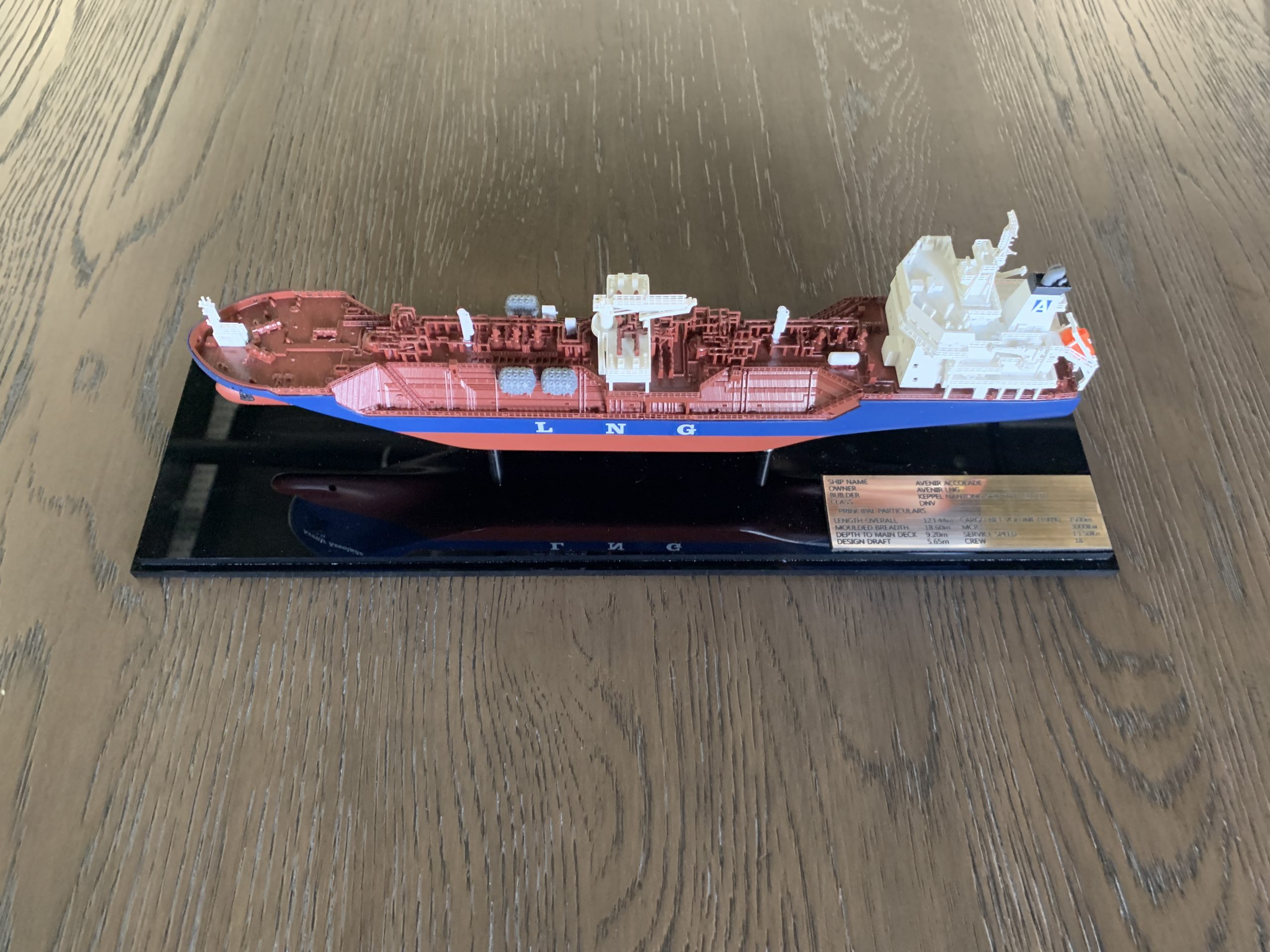 Avenir Tanker Set Display Ship Models - Premier Ship Models