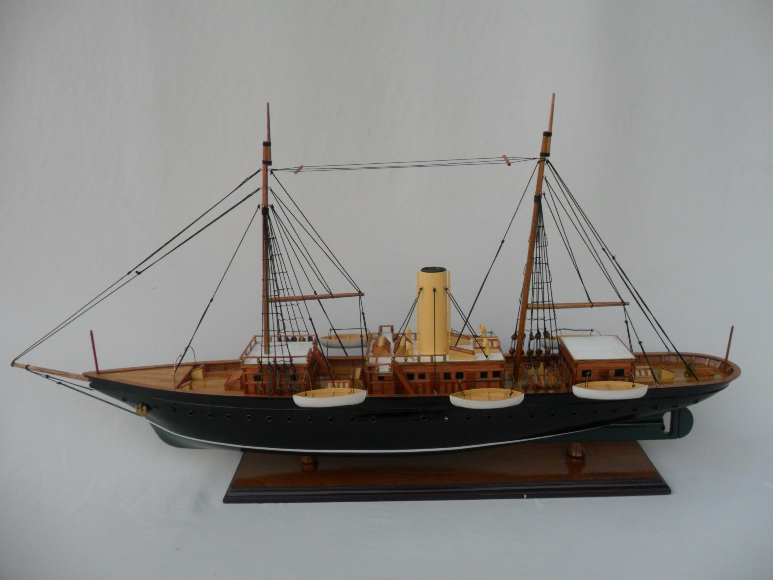 Corsair II Wooden Display Ship Model - GN