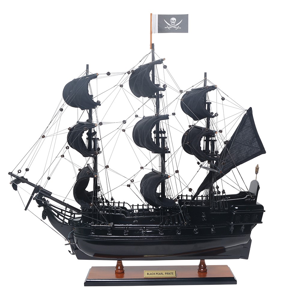Black Pearl Display Ship Model - OMH