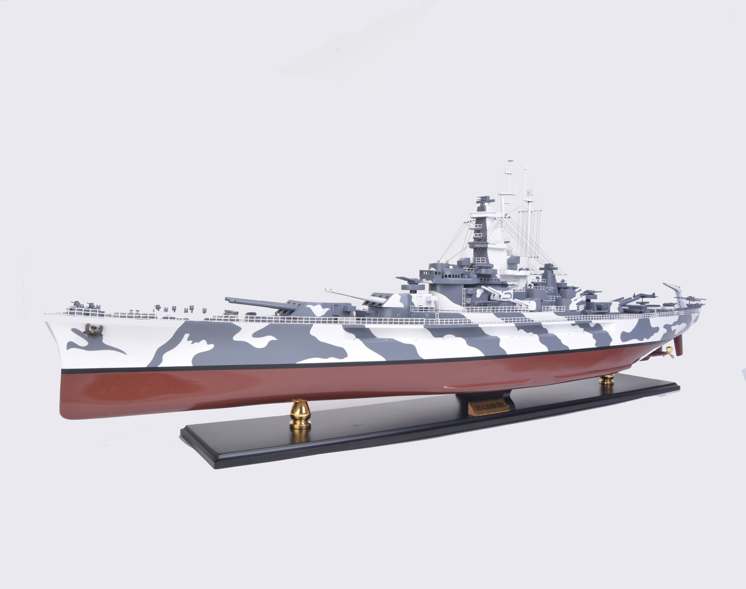 USS Alabama BB-60 Display Ship Model - OMH