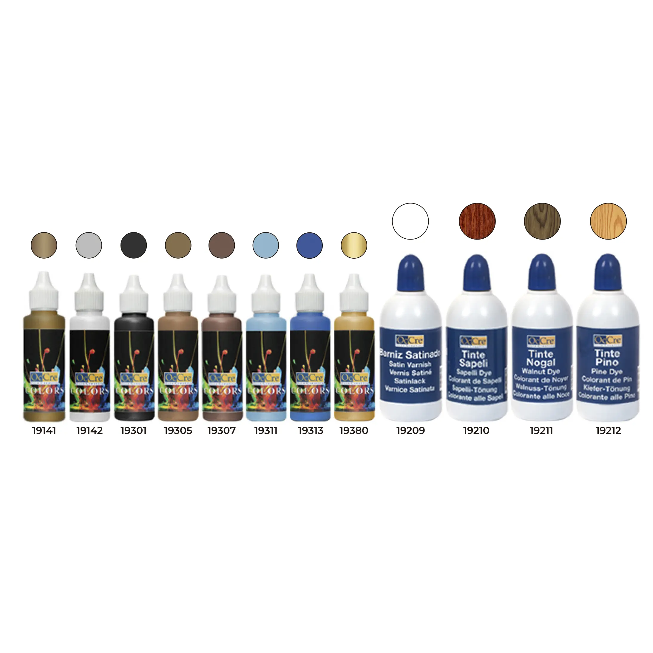 HMS Endeavour Acrylic Model Boat Paints - Occre