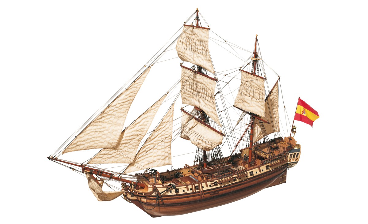La Candelaria Model Boat Kit - Occre