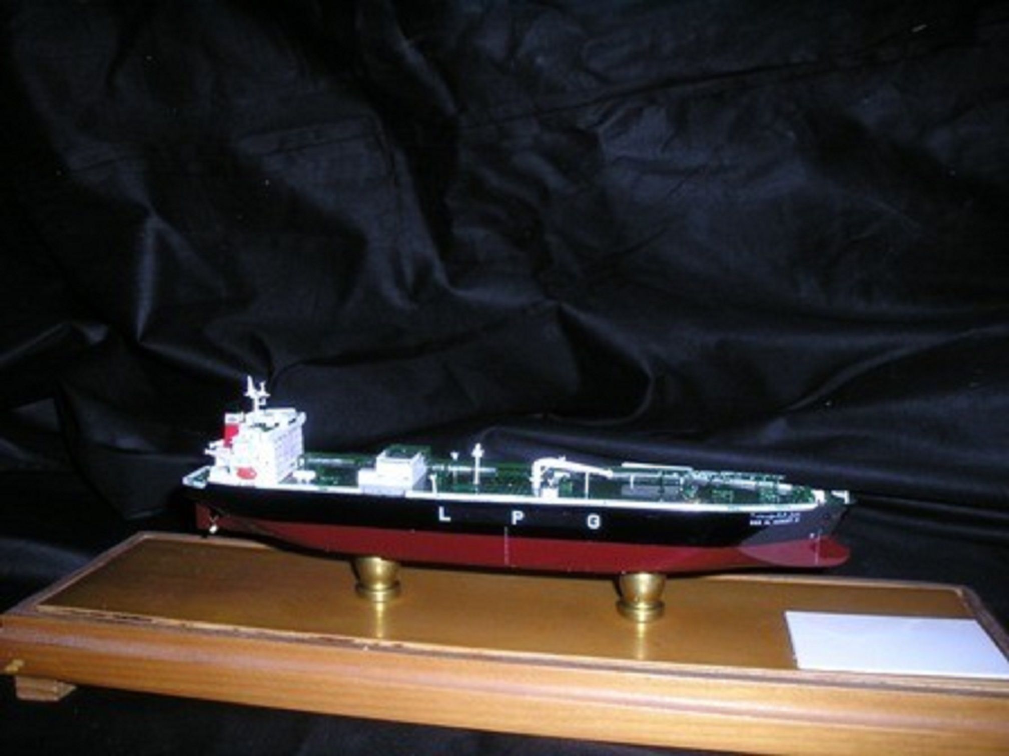 LPG Tanker Display Ship Model - Premier Ship Models