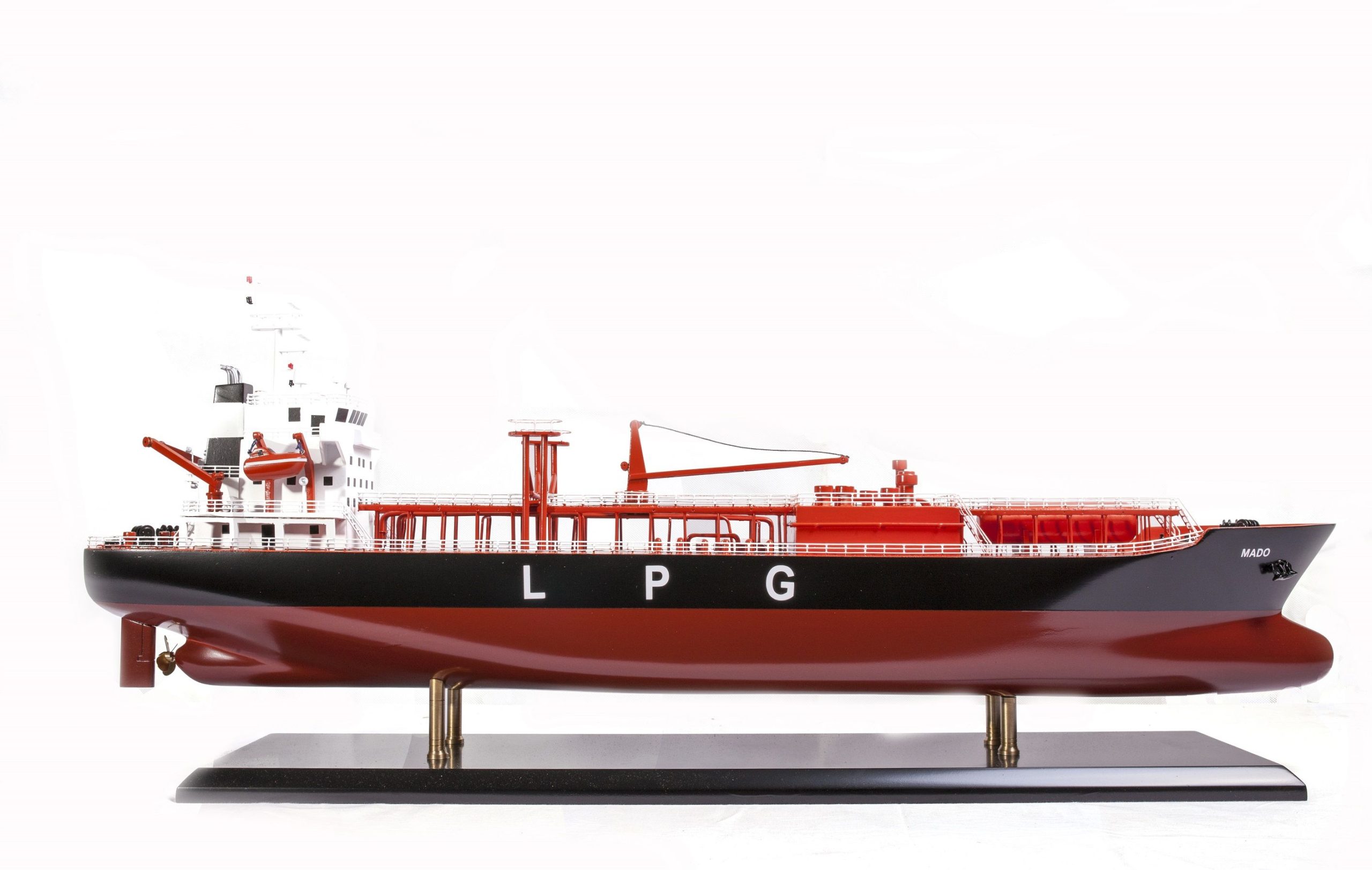 Mado LPG Tanker Display Ship Model - Premier Ship Models