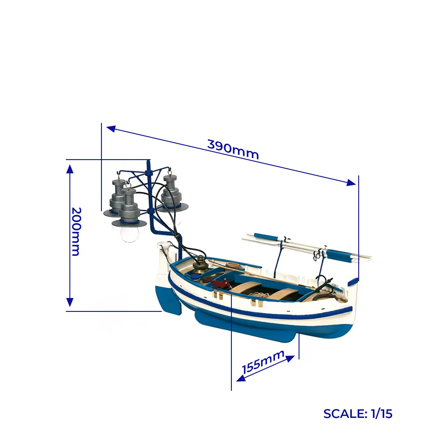 Calelia Model Boat Kit - Occre