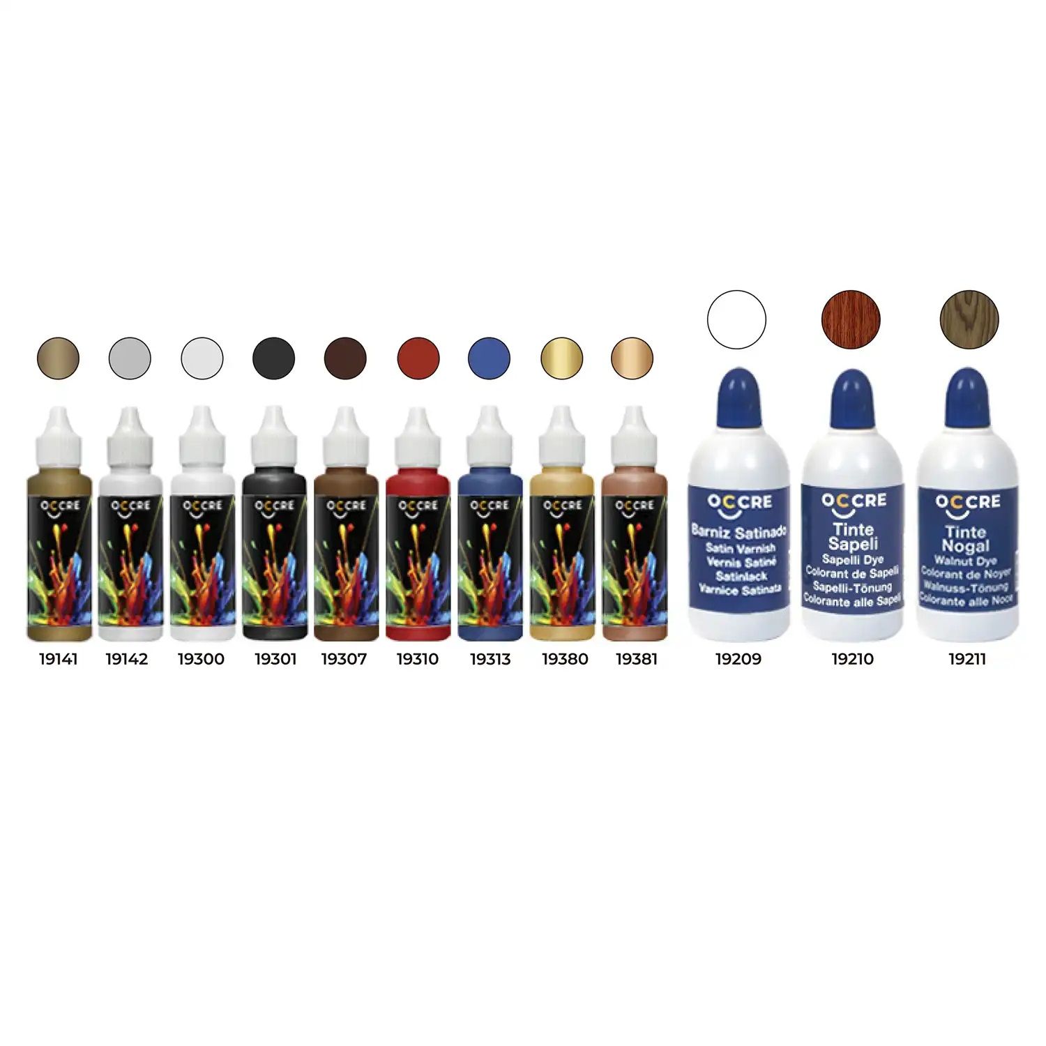 San Felipe Acrylic Model Boat Paints - Occre