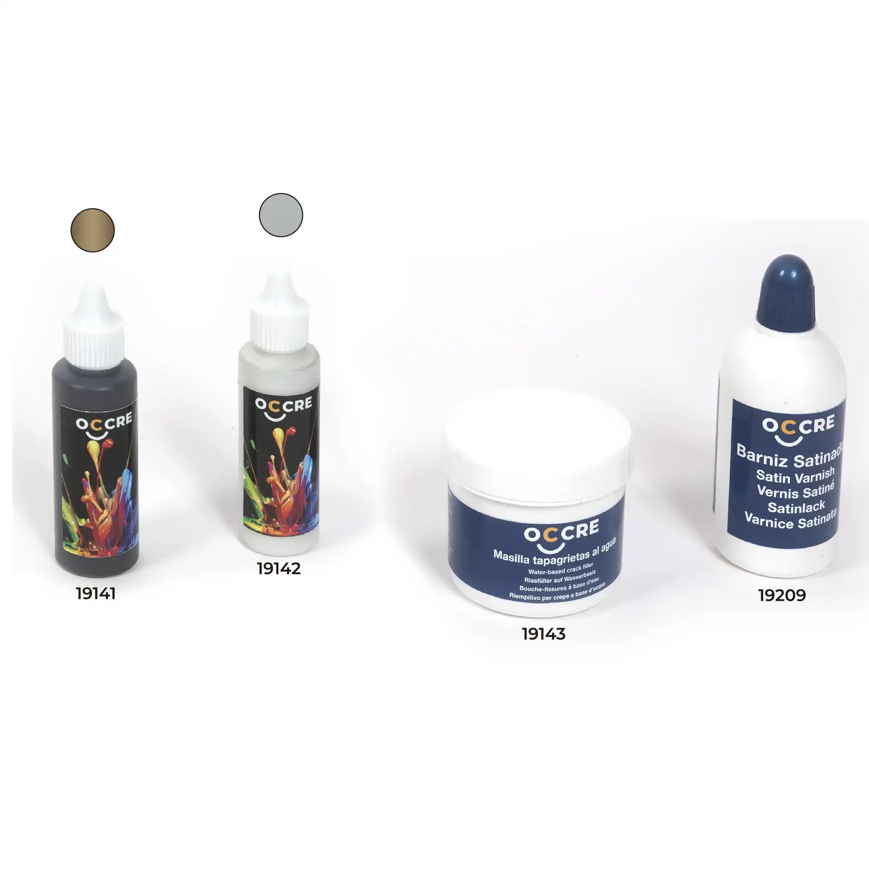 Putty, Bitumen, Primer & Varnish - Occre