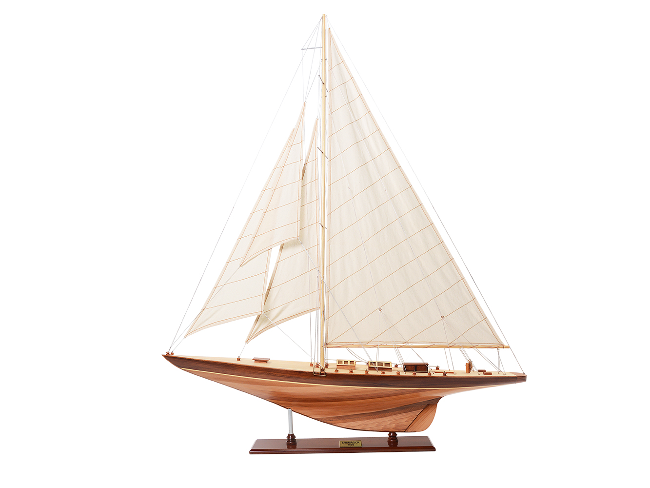 Shamrock Yacht L Display Ship Model - CH