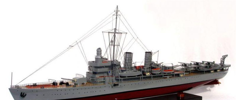 HMS Gotland - Maquette de bateau - Croisière porte-hydravions (Gamme Standard) - GN