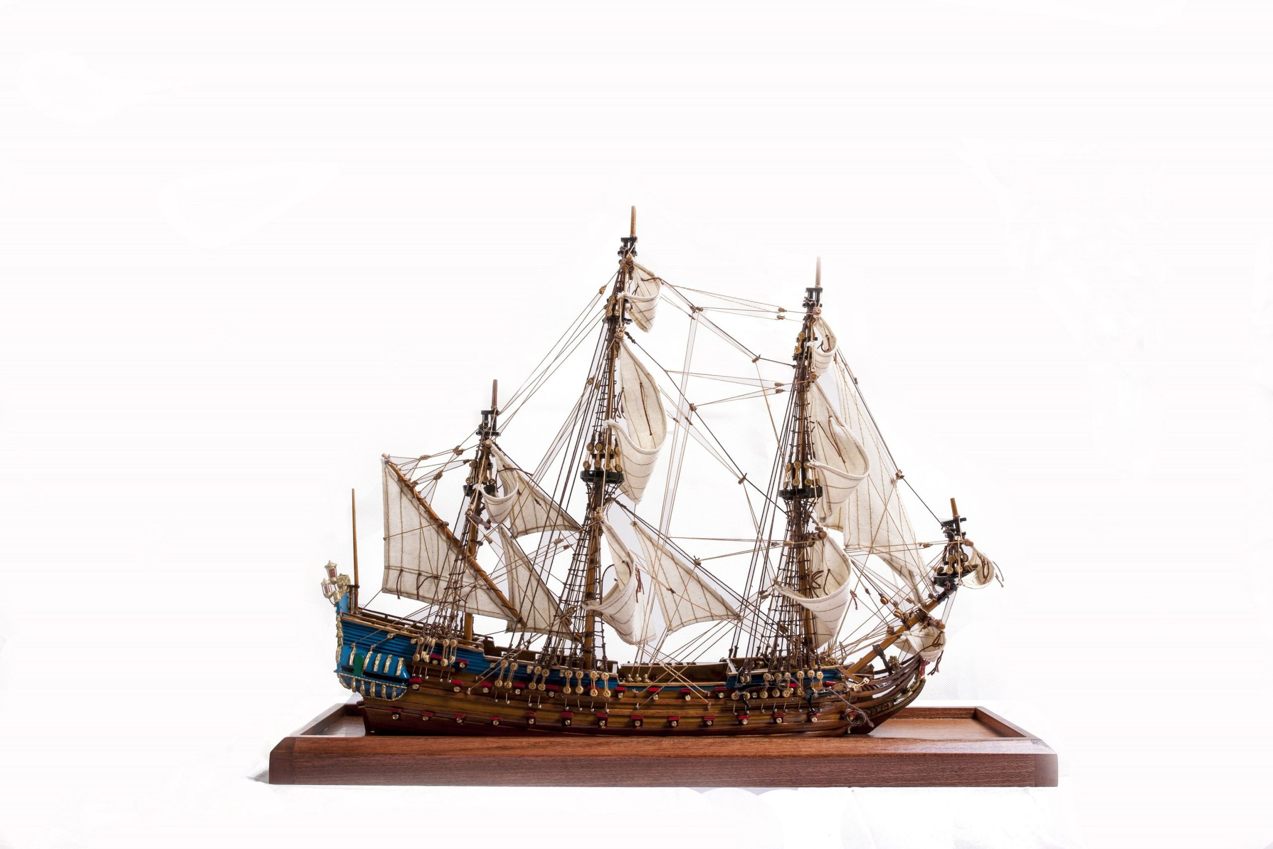 Maquette bateau - Ligne de flottaison Eendracht