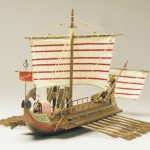 Roman Bireme 30 BC Model Boat Kit - Mantua Models