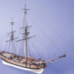 HM Bomb Vessel Granado Model Boat Kit - Caldercraft