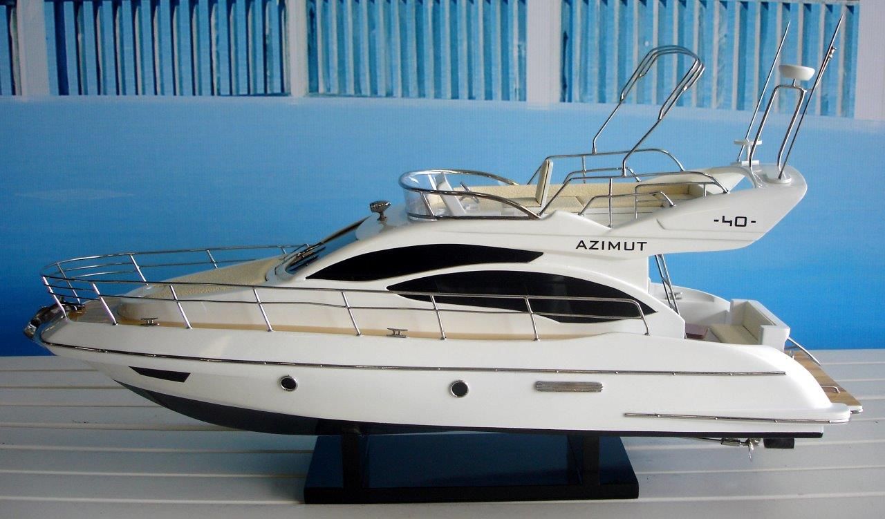 Maquette en bois Azimut 40 - GN
