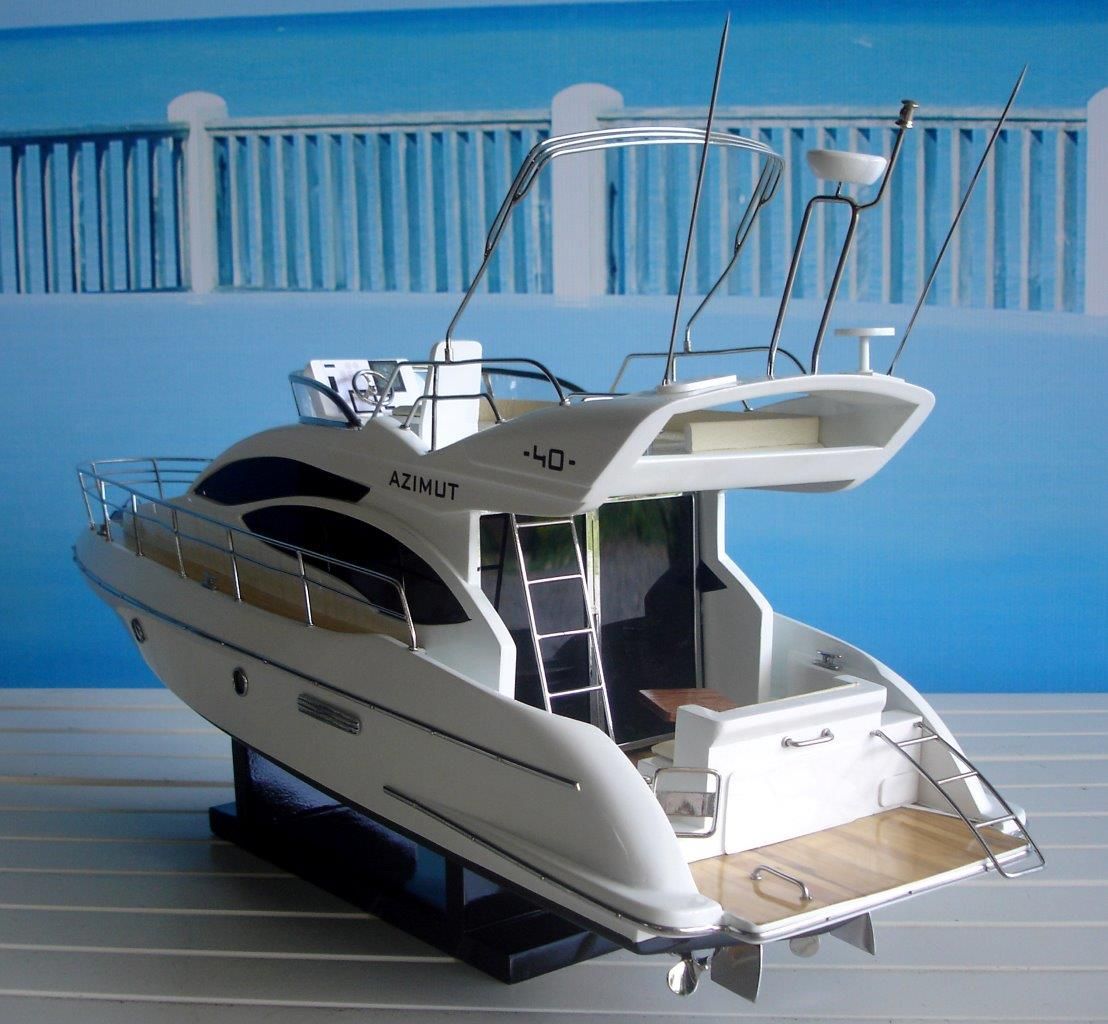 1960-11595-Azimut-40-wooden-model-ship