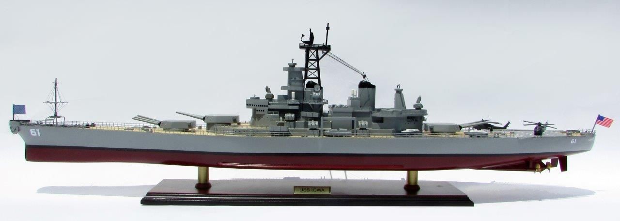 Uss Iowa - Modèle de navire - GN