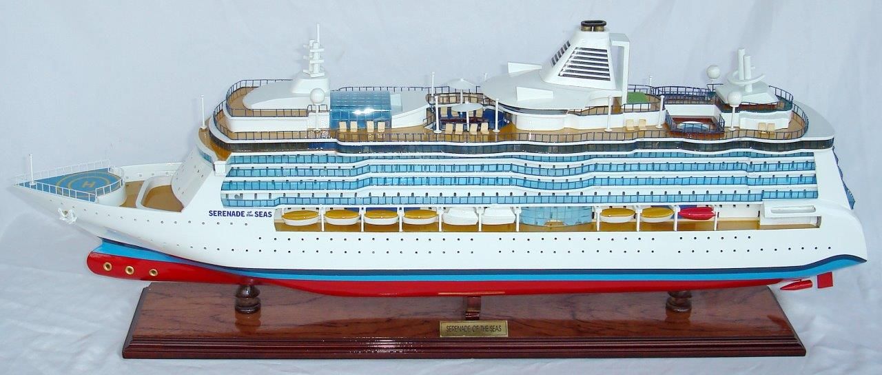 Maquette de bateau en bois Sérénade des mers - GN