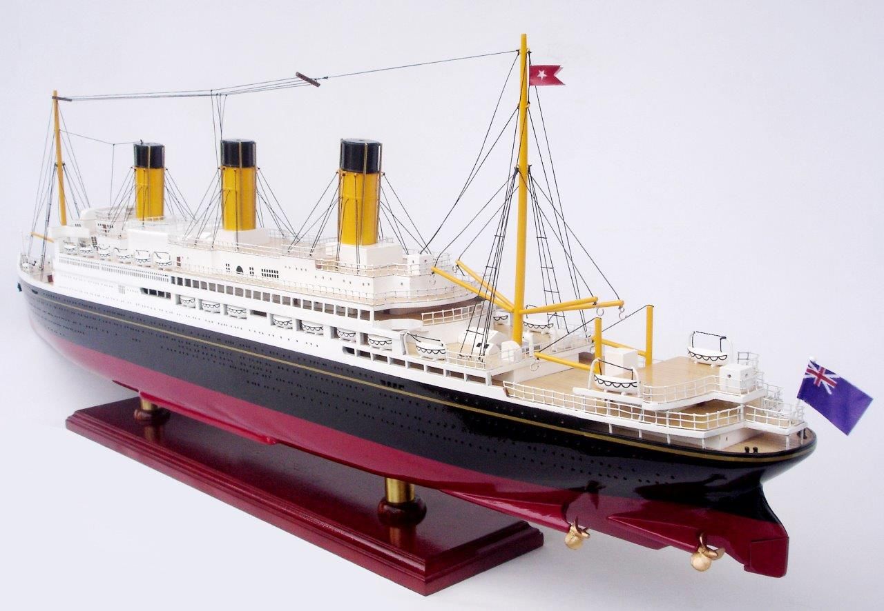 2059-12193-RMS-Majestic-wooden-model-ship
