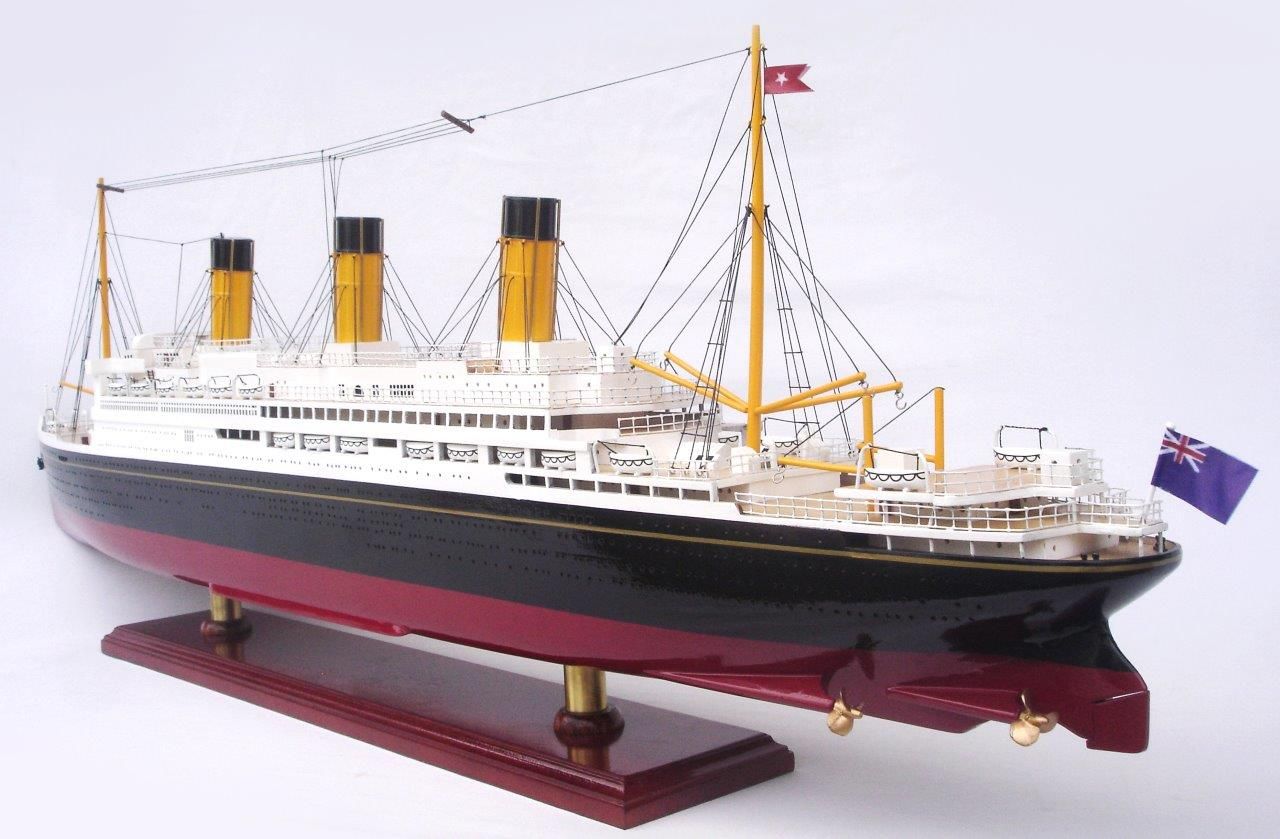 2059-12196-RMS-Majestic-wooden-model-ship