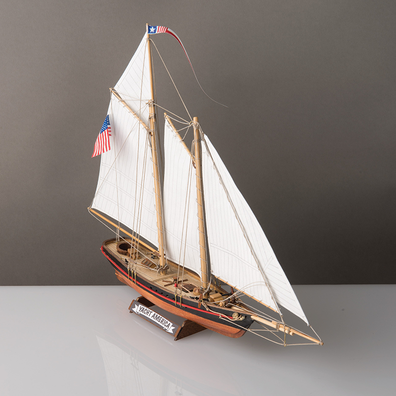 Maquette à Construire - Yacht Amerique - Corel