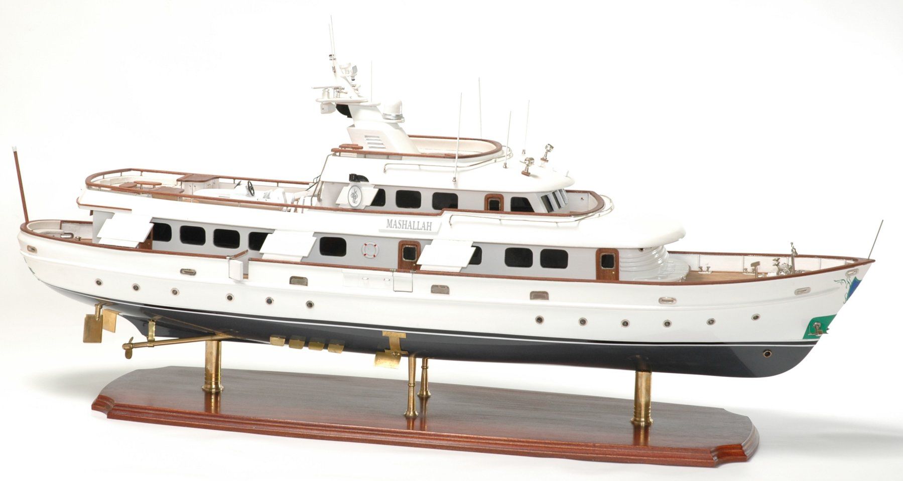 Maquette bateau - Yacht Mashallah