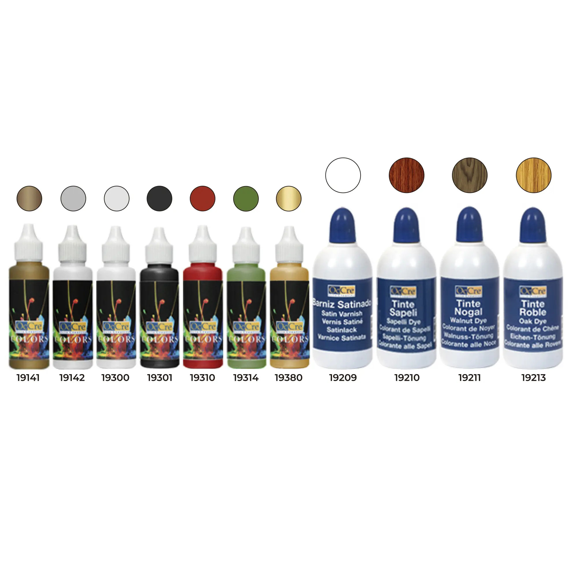 Palamos Pack de peinture acrylique - Occre (90509)