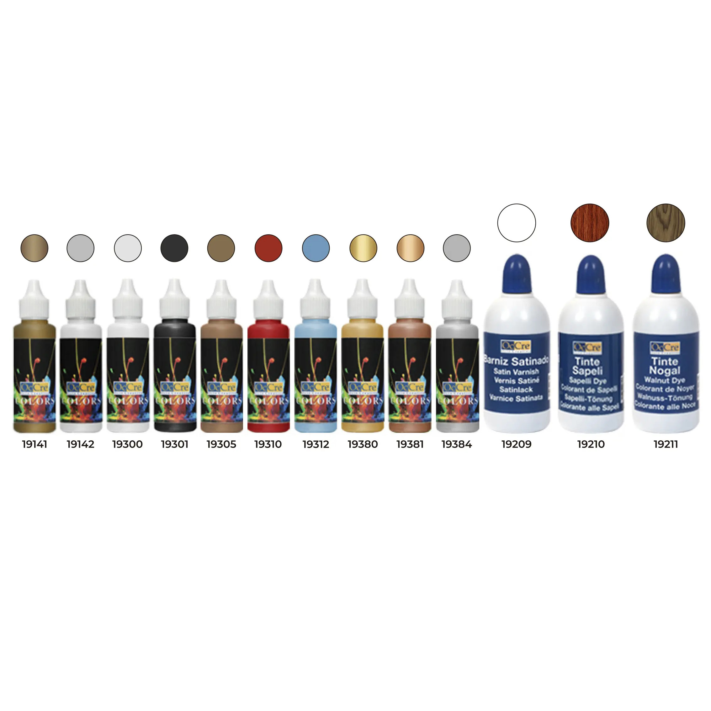 Essex Acrylic Model Boat Paints - Occre