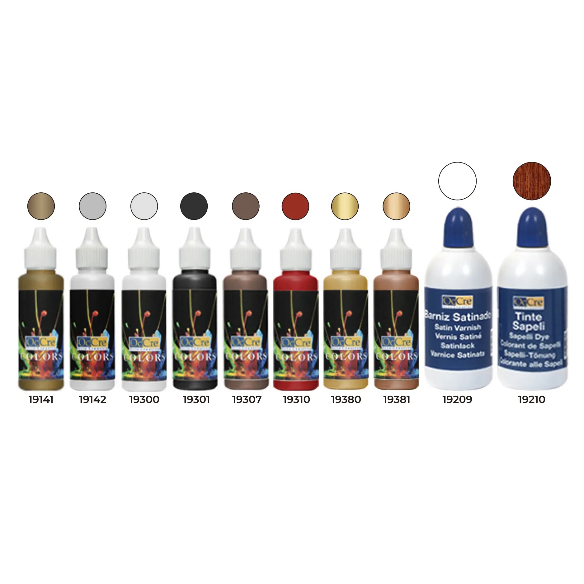 Montanes Acrylic Model Boat Paints - Occre