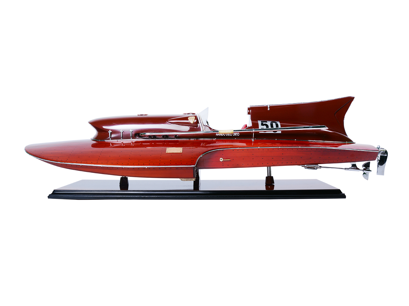 Ferrari Hydroplane Display Ship Model - OMH
