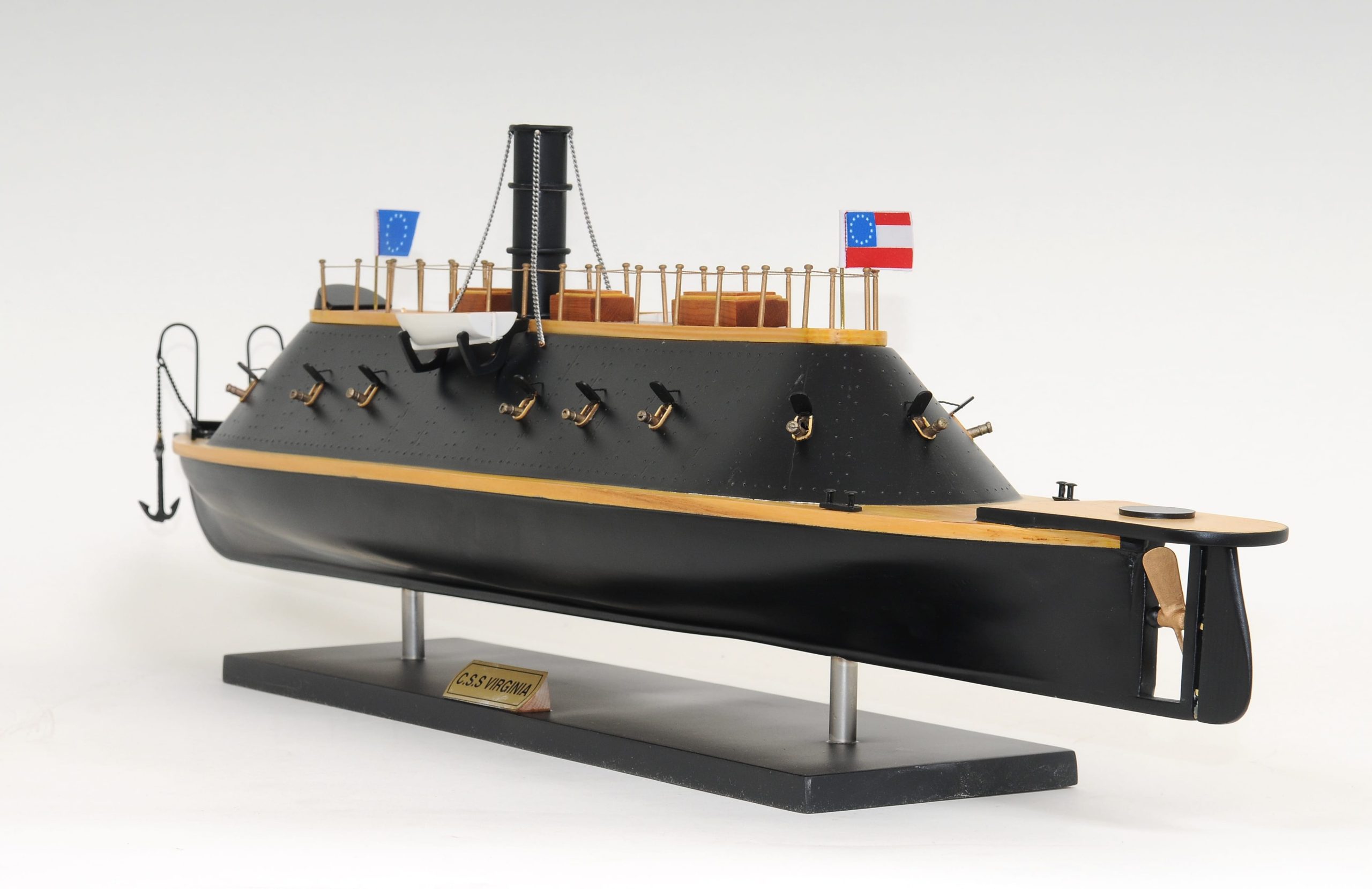 Maquette du CSS Virginia - CH