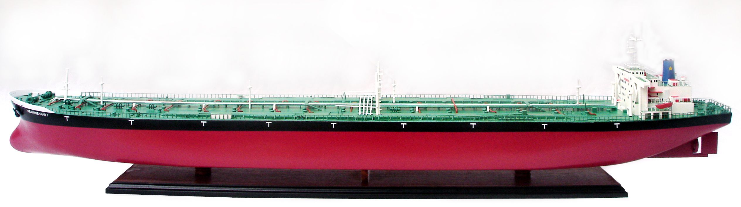 Seawise Giant Wooden Model Ship GN