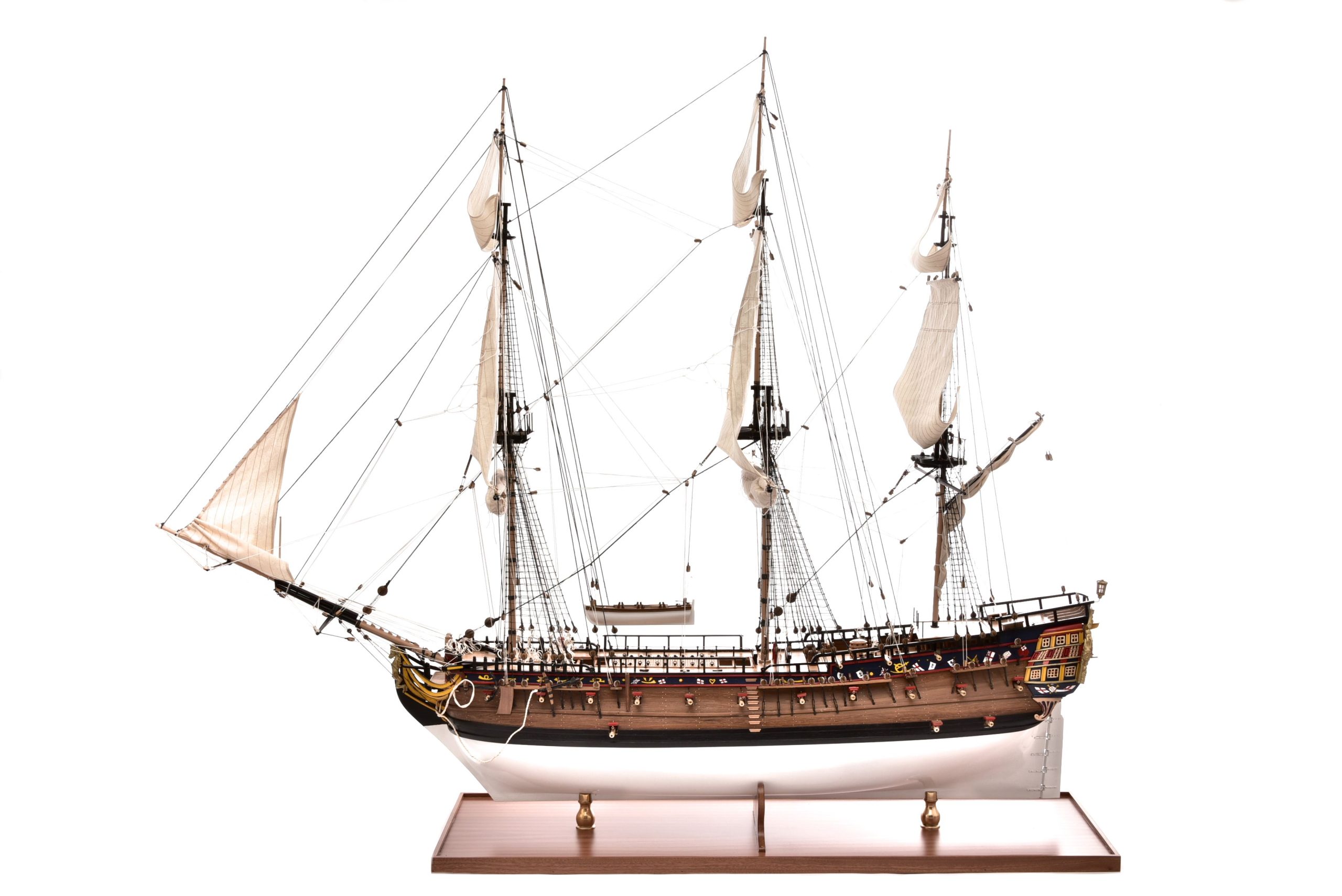 British East Indiaman Falmouth Coque Ouverte