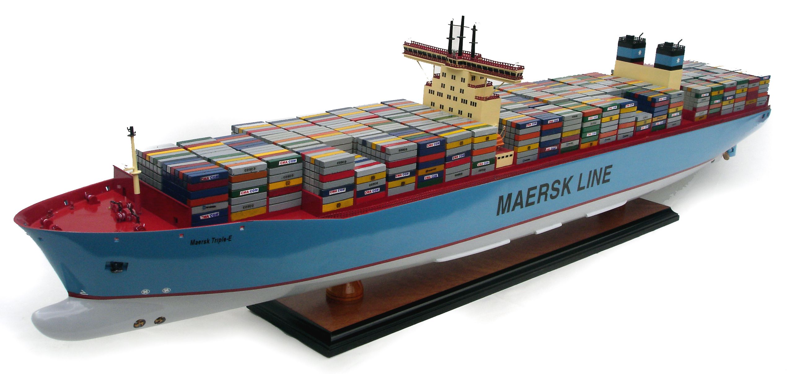 Maersk Triple E Maquette Bateau GN