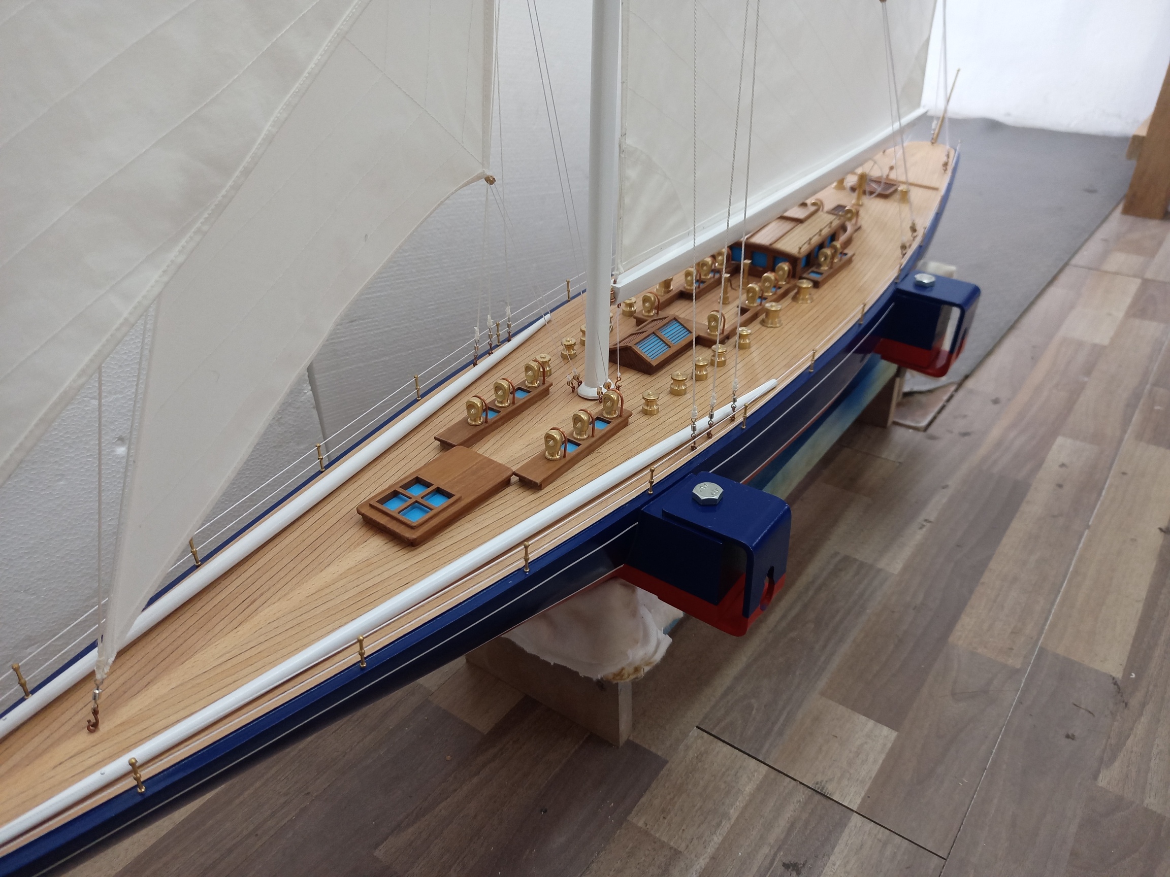 Maquette du navire de guerre Bismarck - PSM0007