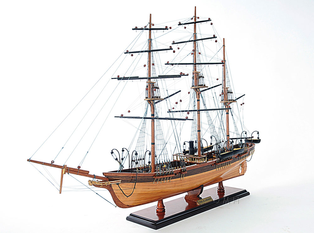 Maquette du CSS Alabama (sans voiles) - CH