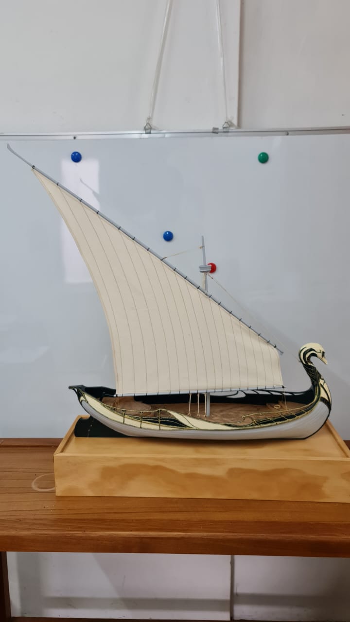 Le navire blanc des Havres gris Maquette - PSM0038