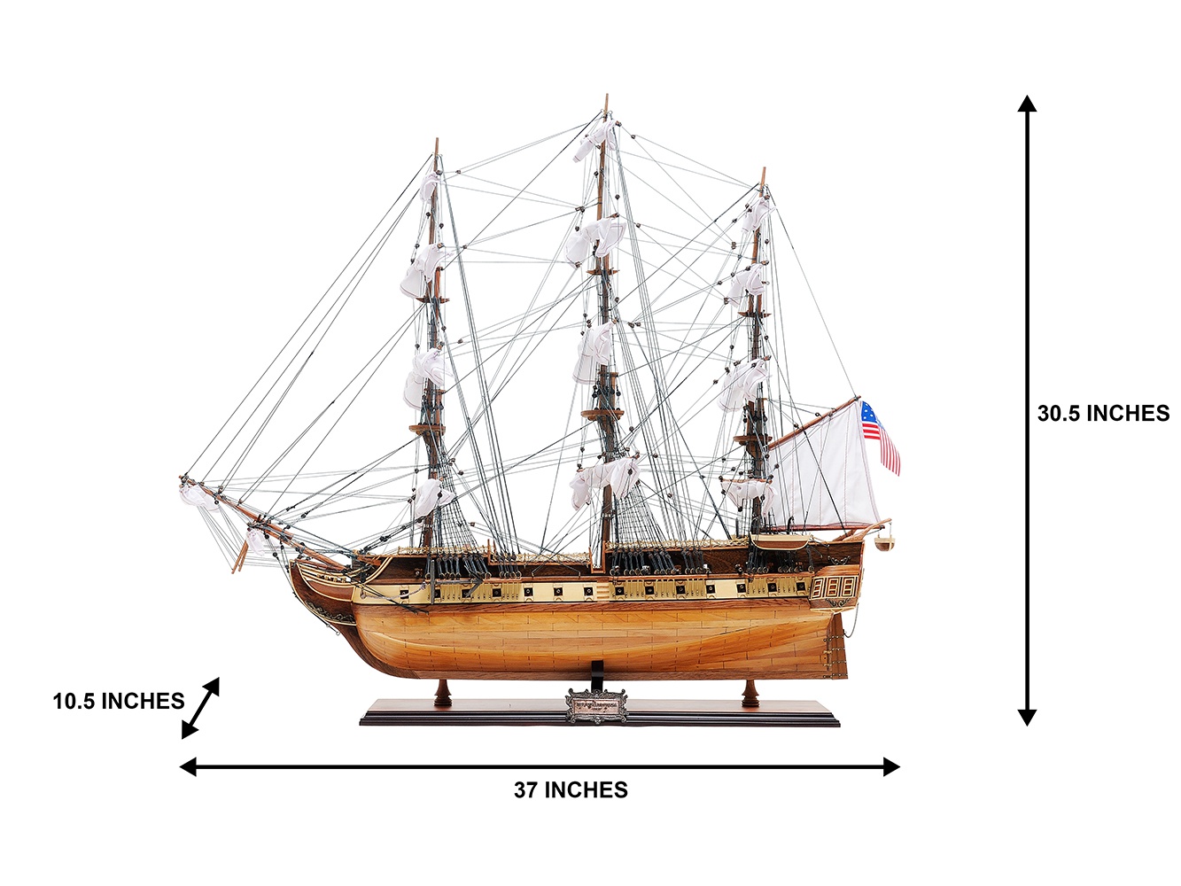 USS-Consitution-Museum-Quality-Model-Boat-OMH4