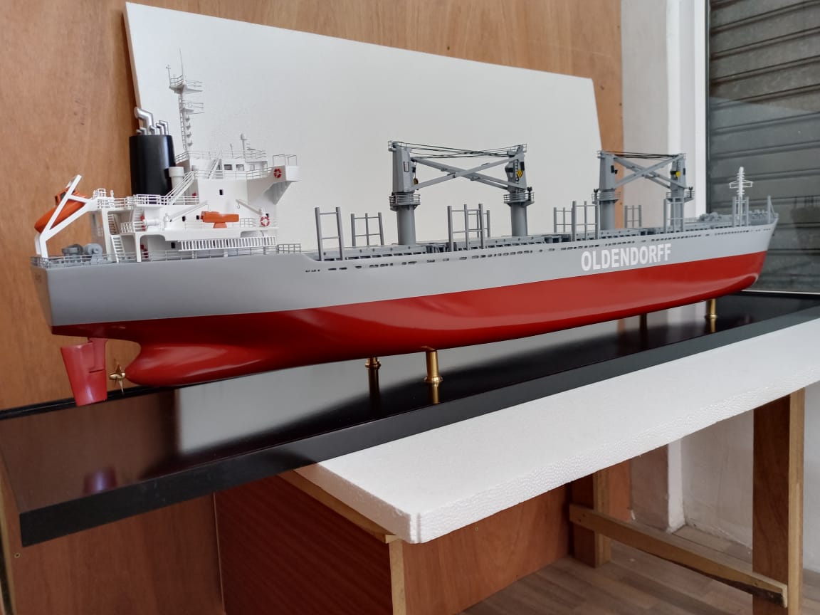 MAN- Olderndoff - Maquette de navire de transport de vrac - PSM0013