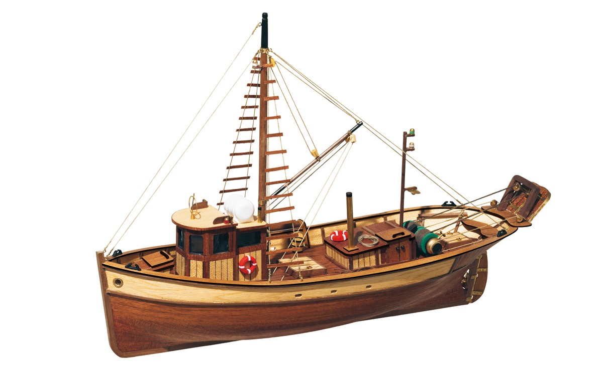 Palamos Fishing Model Boat Kit - Occre