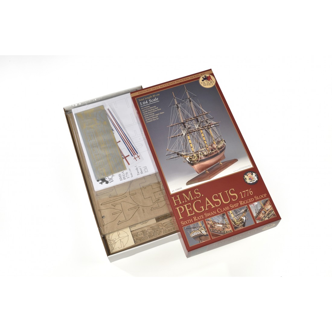 Maquette à Construire HMS Pegasus - Victory Models (1300/05)