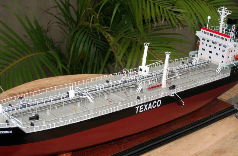 Texaco Stockholm Oil Tanker Display Ship Model (Standard Range) - GN