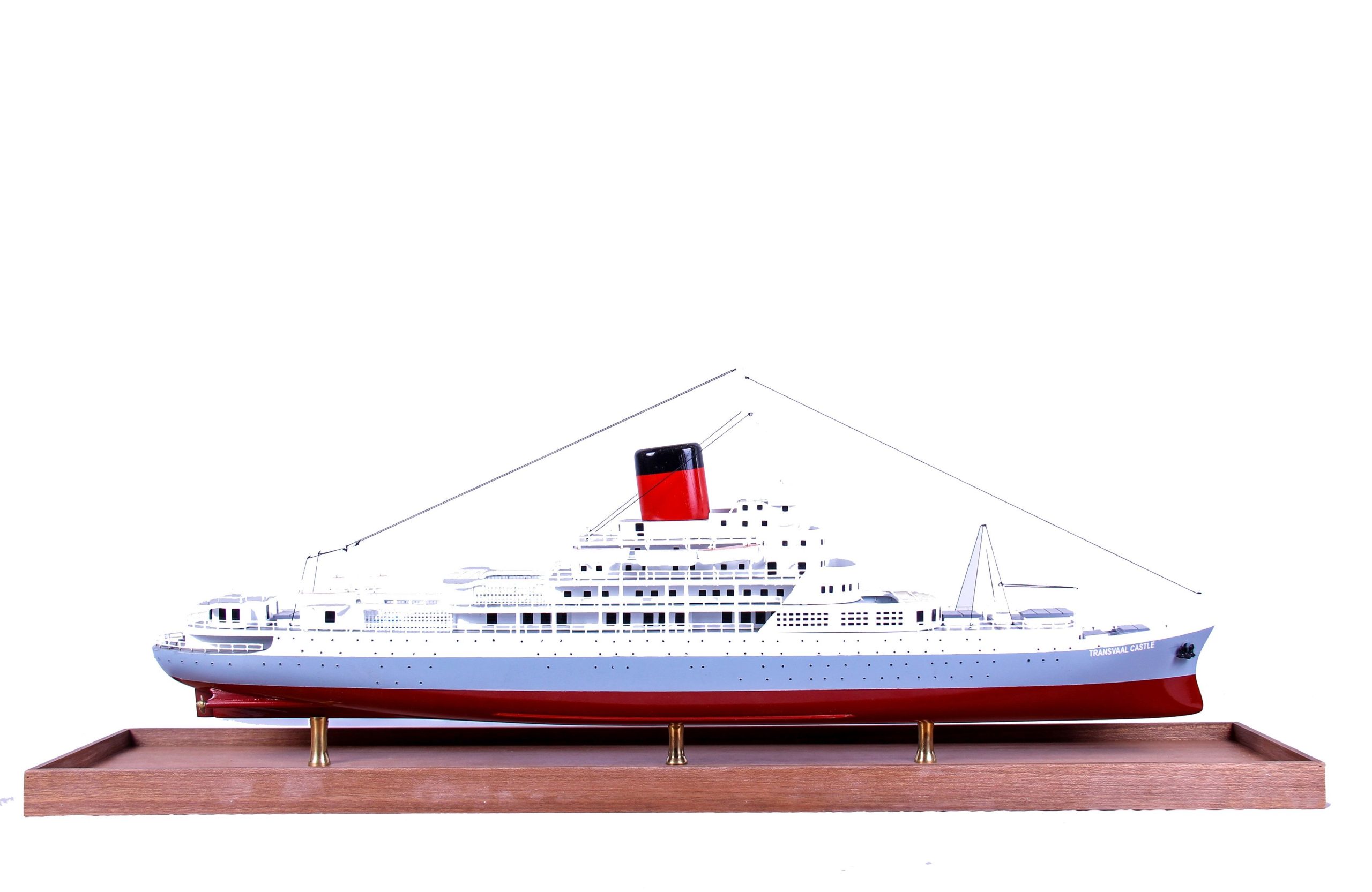 Transvaal Castle Liner Display Ship Model - Premier Ship Models