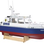 Police Launch Model Boat Kit - Krick