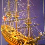 HMS Bellona Model Boat Kit - Corel