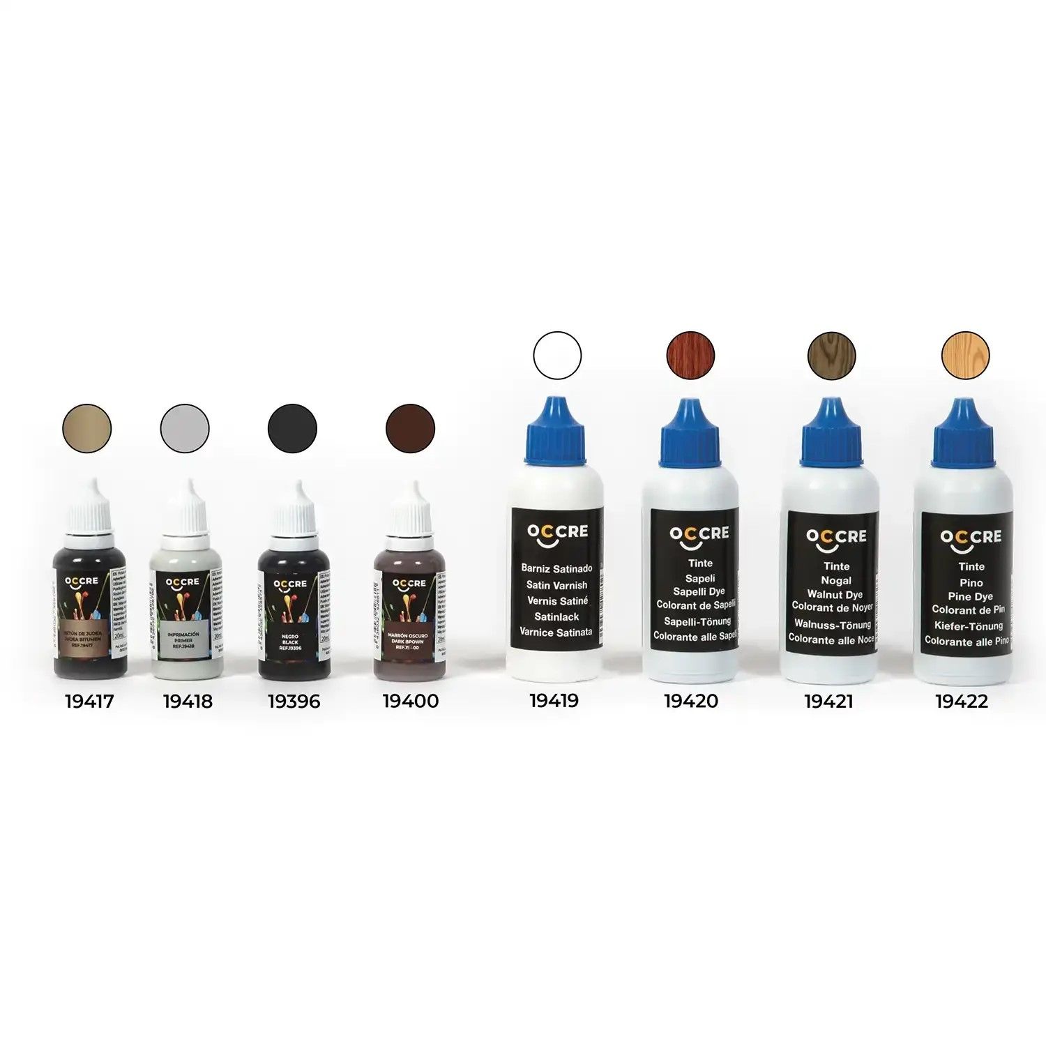 Santa Maria Acrylic Model Boat Paints - Occre