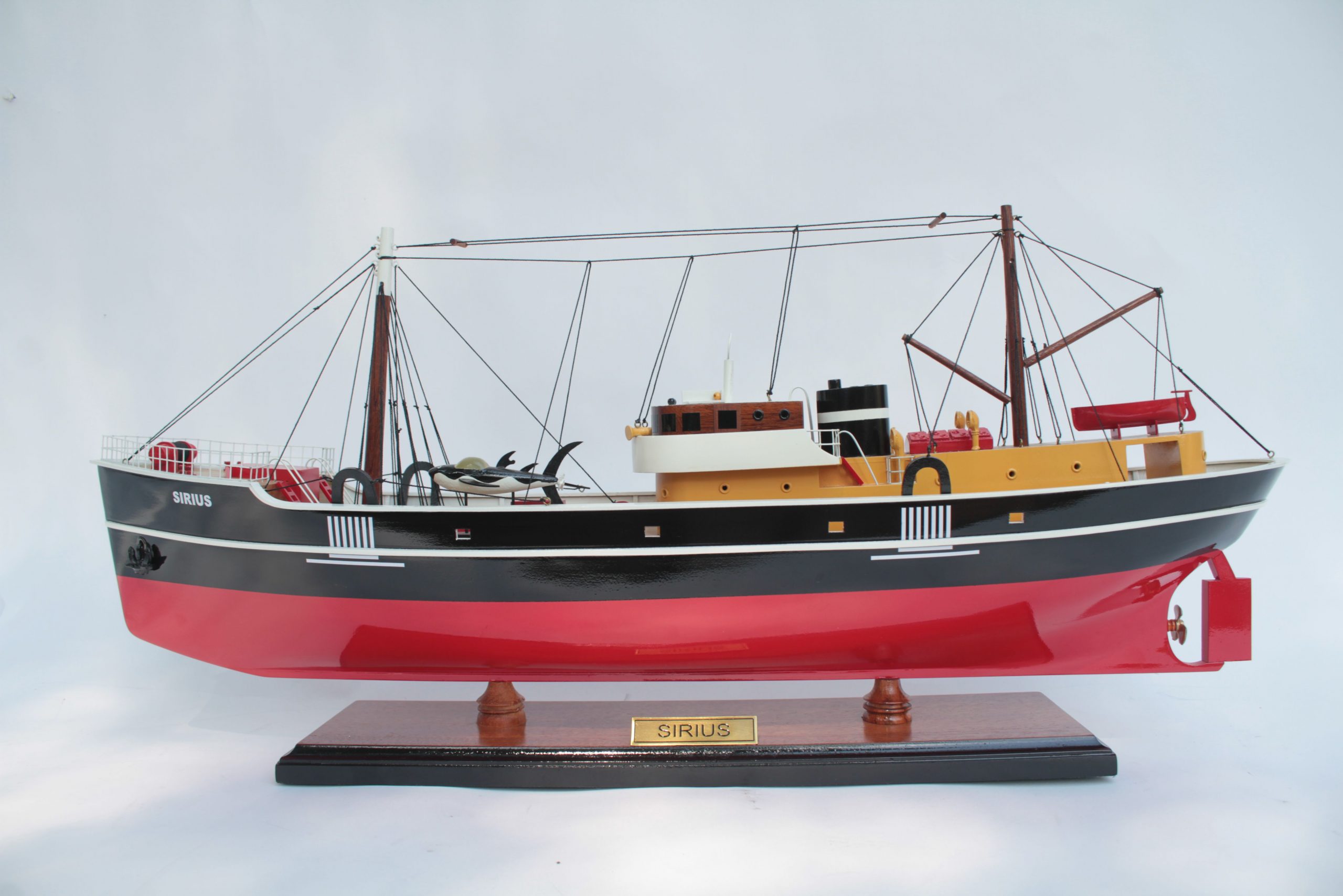 Sirius Tintin Display Ship Model - GN